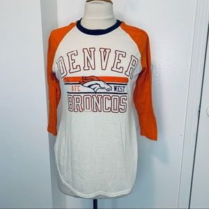 Denver Broncos 3/4 Sleeve Shirt
